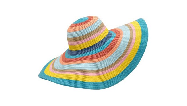 大沿沙灘帽，大沿草帽