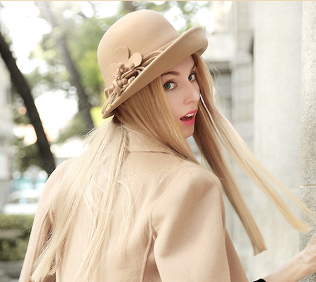 羊毛氈帽英倫小禮帽 羊毛氈帽英倫小禮帽