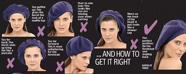 貝雷帽怎么戴好看，這些竅門你都知道嗎？